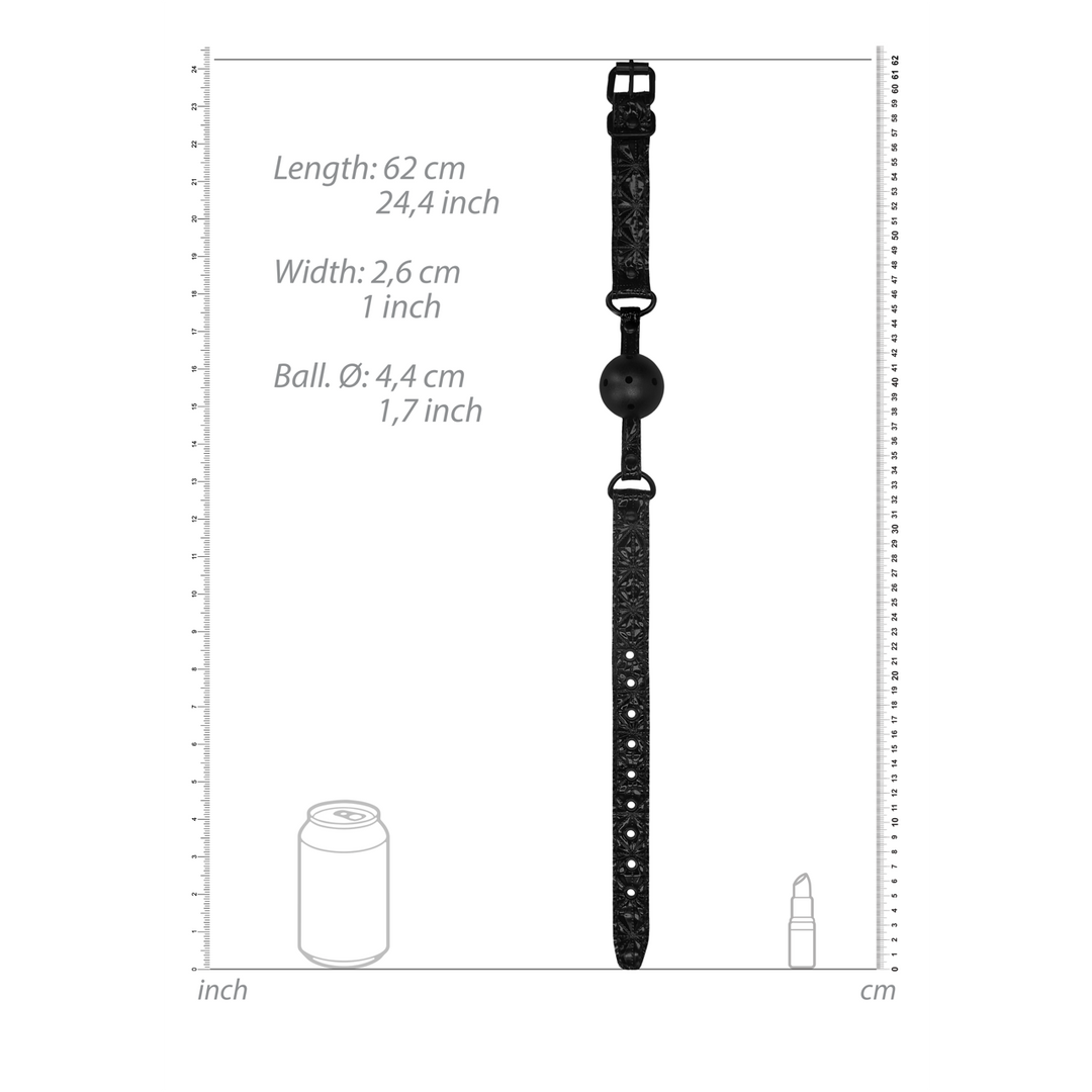 Atmungsaktiver Ballknebel – Komfort & Kontrolle | Ouch! Bondage Gear
