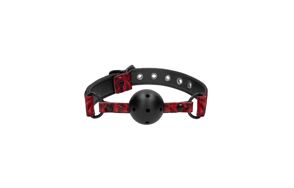 Ademende Ball Gag Ouch! – Comfort & Controle Bondage