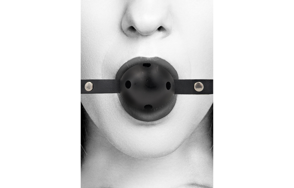 Atmungsaktiver Ball Gag – Stilvoll & verstellbar Spielspaß