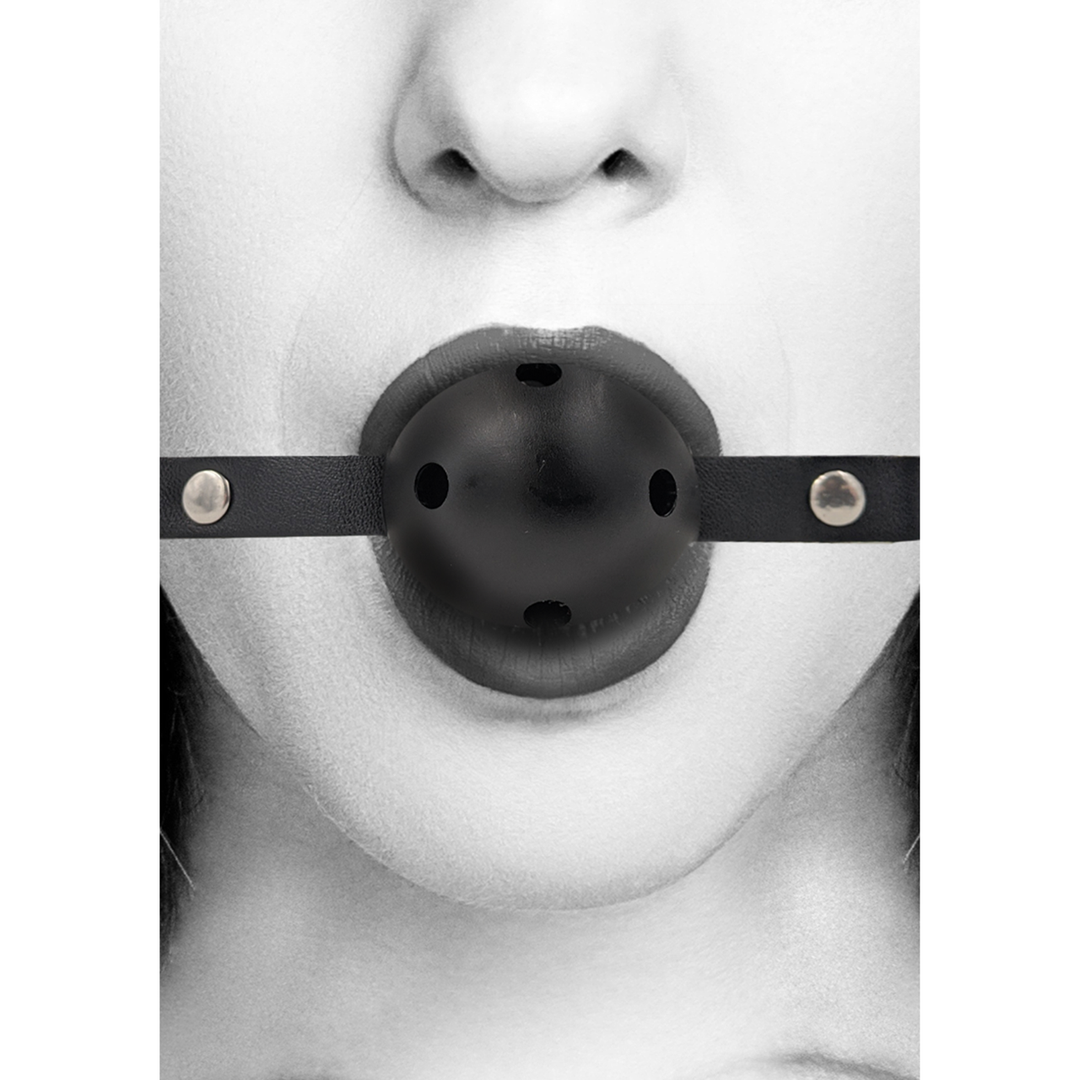 Atmungsaktiver Ball Gag – Stilvoll & verstellbar Spielspaß