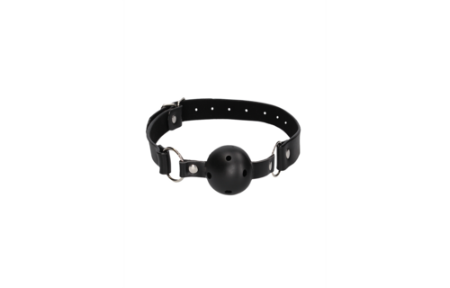Atmungsaktiver Ball Gag – Stilvoll & verstellbar Spielspaß