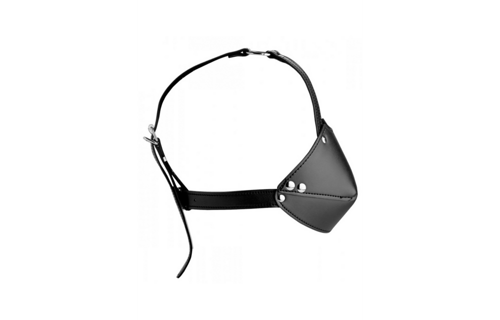 Mundgeschirr mit Ballknebel – Xr Brands, schwarz, 5,1 cm