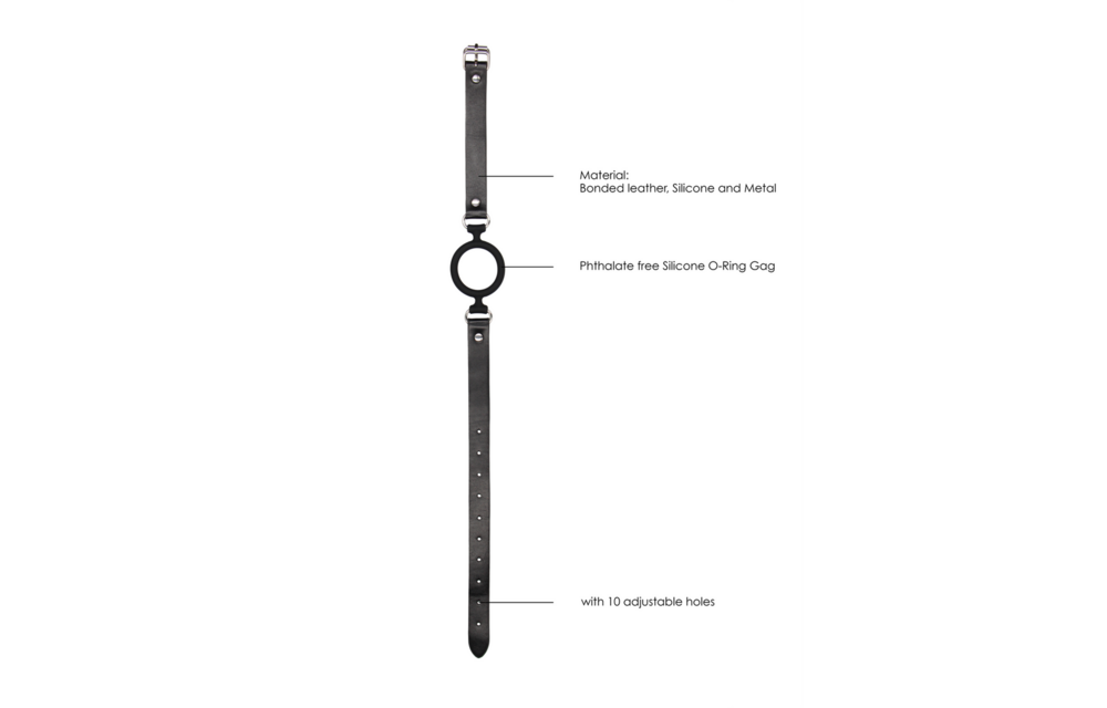 Siliconen Ring Gag – Comfortabel & Veilig Spel | Ouch!