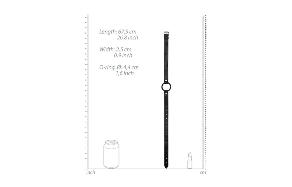 Bequemer Wickel-O-Ring-Knebel – langlebig und verstellbar