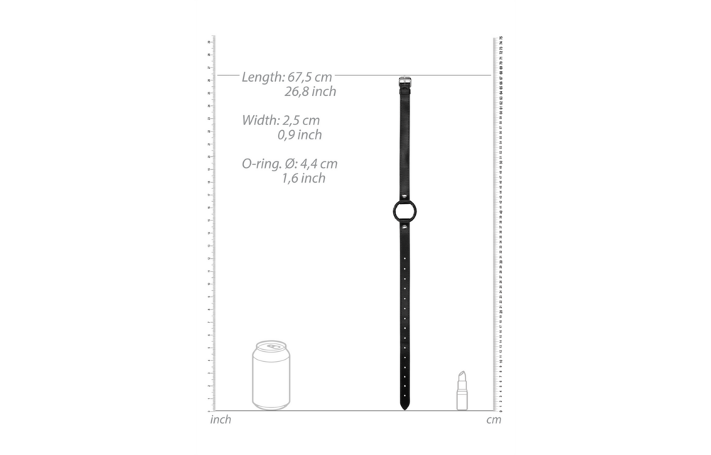 Comfortabele Wikkel O-Ring Gag - Duurzaam & Verstelbaar
