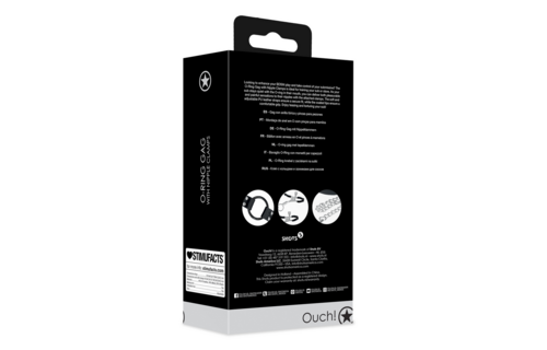 O-Ring Gag Met Tepelklemmen Zwart - Ultieme Bdsm Controle