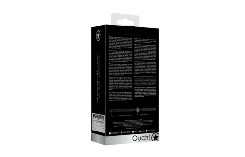Adjustable Breathable Ball Gag - Comfort & Control Ouch!