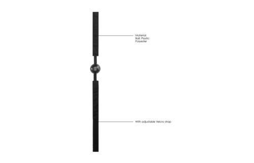 Verstelbare Ademende Ball Gag - Comfort & Controle Ouch!