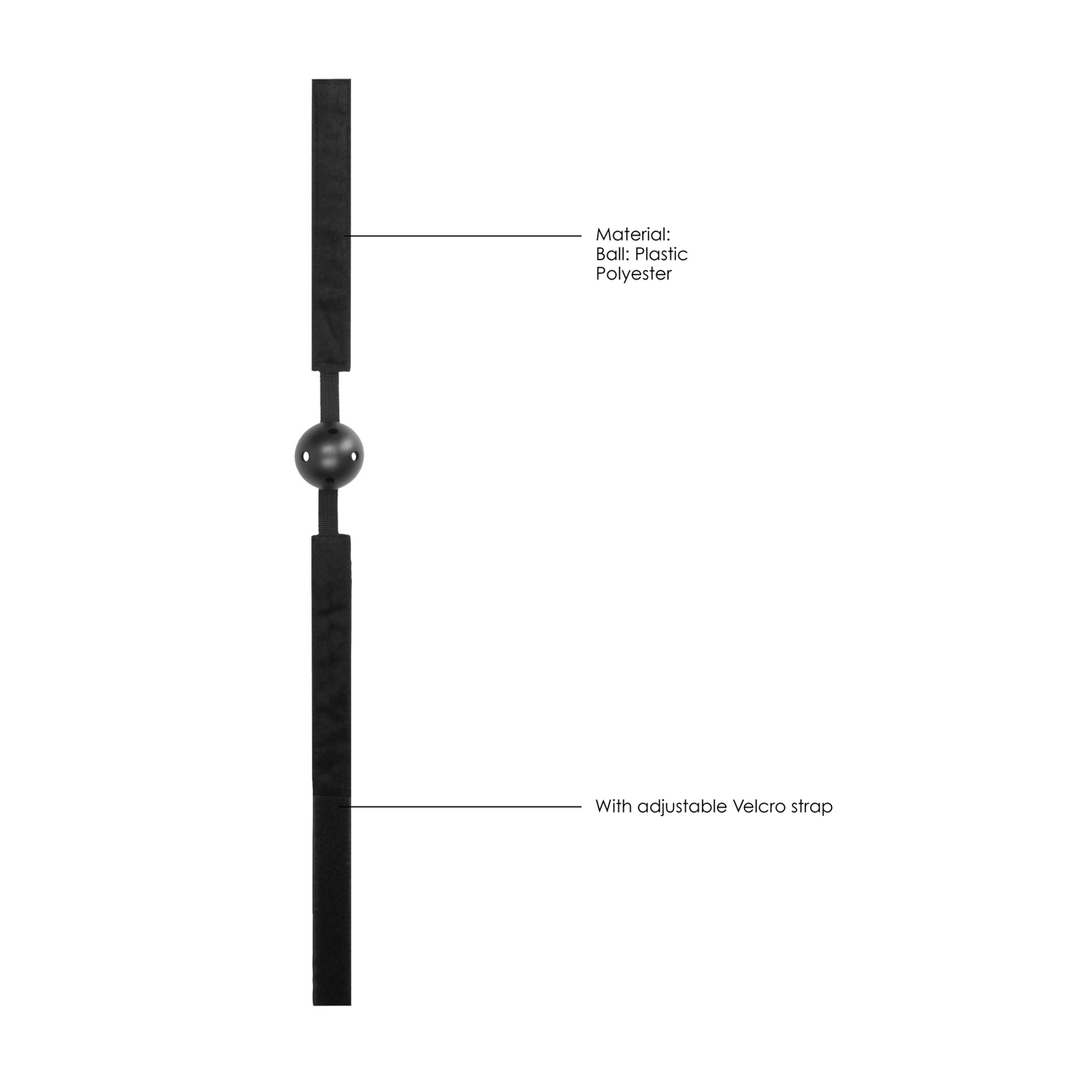 Verstelbare Ademende Ball Gag - Comfort & Controle Ouch!