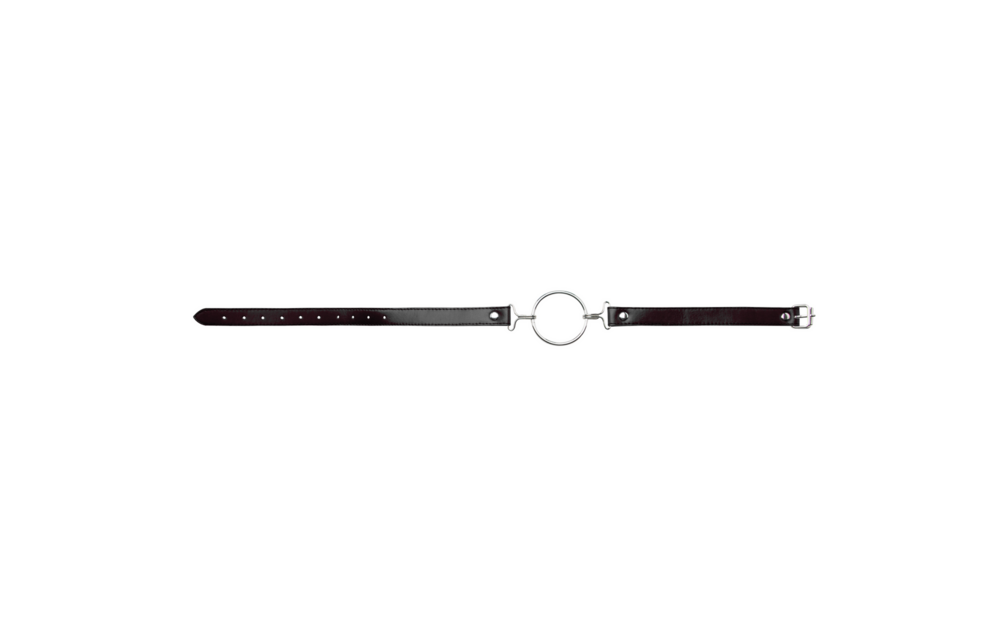 Ring Gag Xl – Luxe Leer Mondknevel Voor Ondeugend Spel