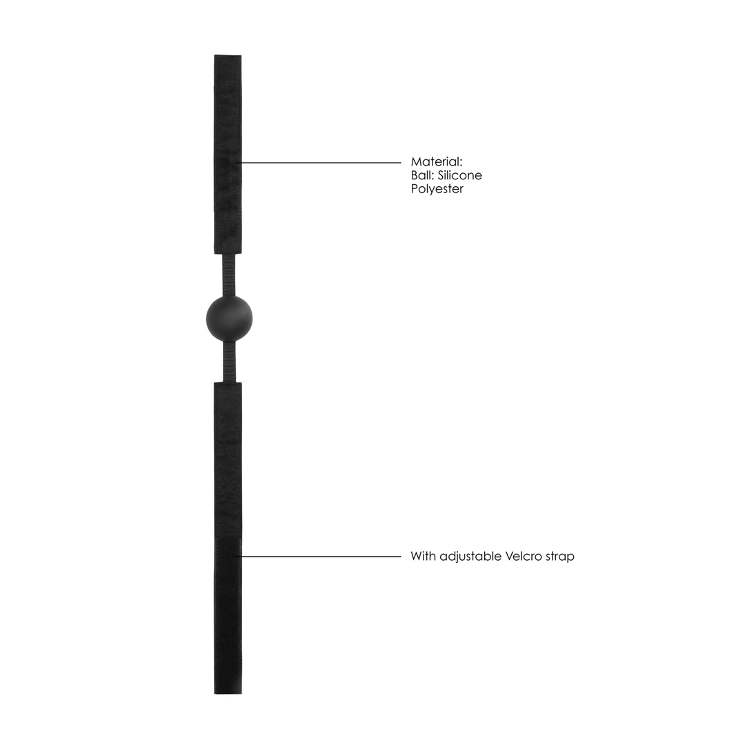 Adjustable Silicone Ball Gag – Ultimate Control & Comfort