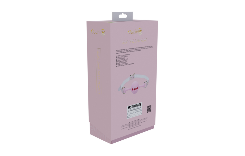 Paris Collectie Roze Ball Gag | Stijlvol & Comfortabel Bdsm