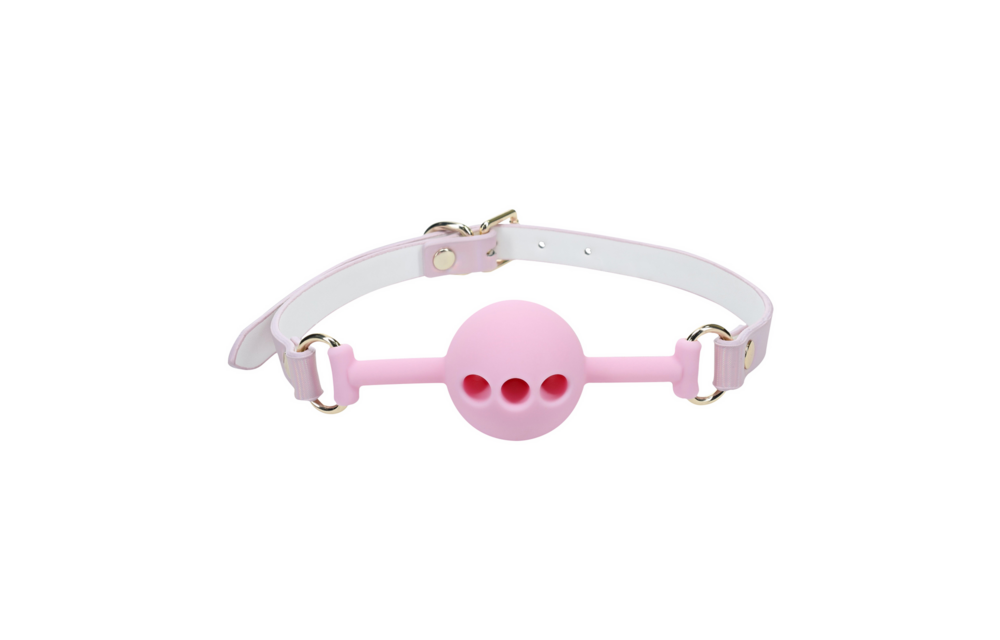 Paris Collection Pink Ball Gag | Stylish & Comfortable BDSM