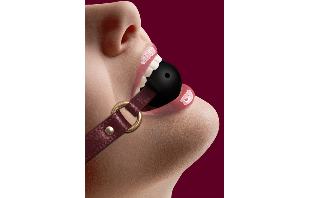 Breathable Ball Gag Ouch Halo | Luxury BDSM Pleasure & Comfort