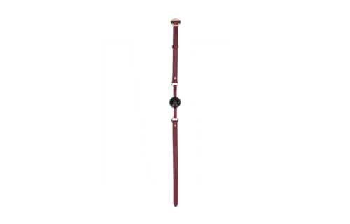 Atmungsaktiver Ballknebel Ouch Halo | Luxuriöser BDSM-Spaß & Komfort