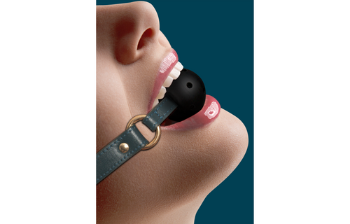 Breathable Ball Gag Ouch Halo – Luxury BDSM Accessory Comfort