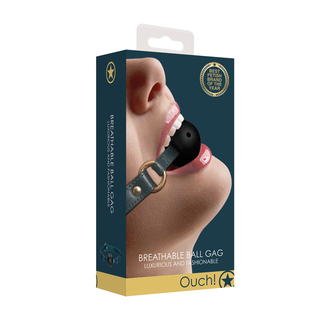 Ademende Ball Gag Ouch Halo – Luxe Bdsm Accessoire Comfort