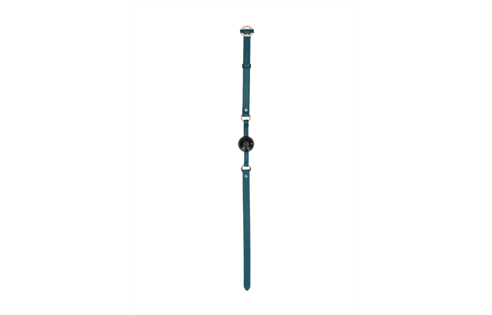 Atmungsaktiver Ballknebel Ouch Halo – Luxuriöses BDSM-Accessoire Komfort