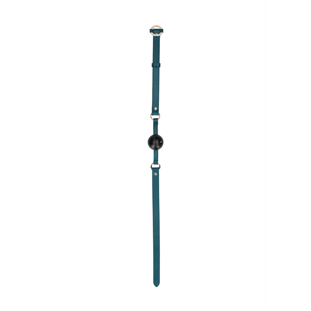 Atmungsaktiver Ballknebel Ouch Halo – Luxuriöses BDSM-Accessoire Komfort