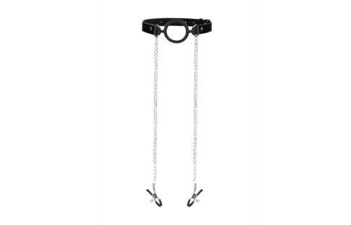 O-Ring-Ballknebel mit Nippelklemmen | Komfort & Spannung