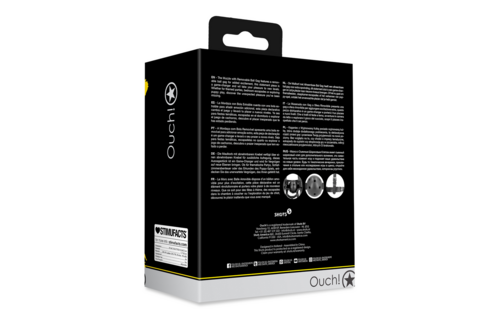 Mule with Removable Ball Gag Black – Ouch! By Shots