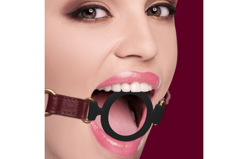 Siliconen Open Ring Gag | Luxe Bdsm Accessoire Ouch Halo