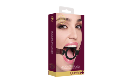 Silicone Open Ring Gag