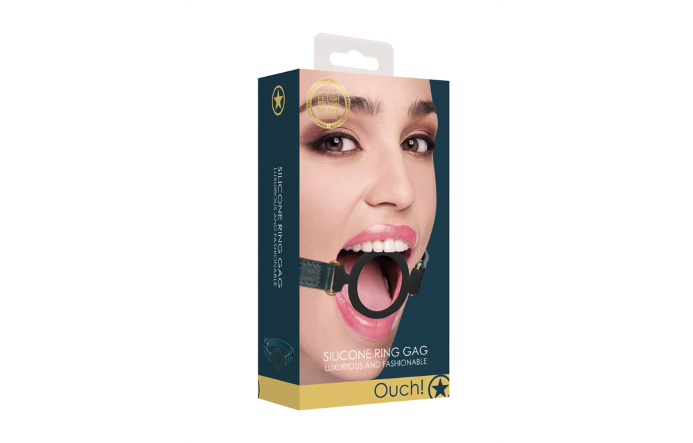 Silicone Open Ring Gag – Stylish & Exciting BDSM Accessory