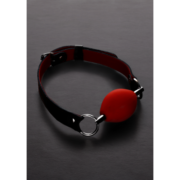 Ovale Siliconen Ball Gag – Stil, Comfortabel & Verstelbaar