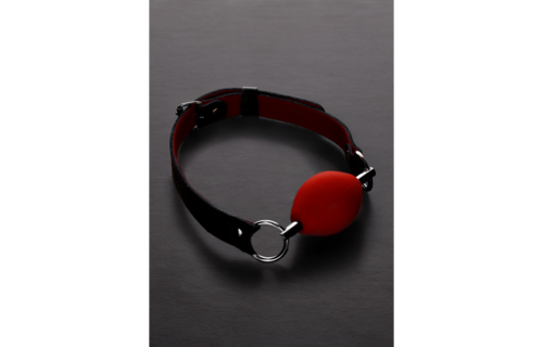 Oval Silicone Ball Gag – Quiet, Comfortable & Adjustable