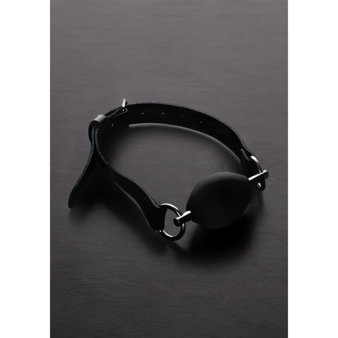 Oval Silicone Ball Gag – Comfortable & Powerful BDSM Gear