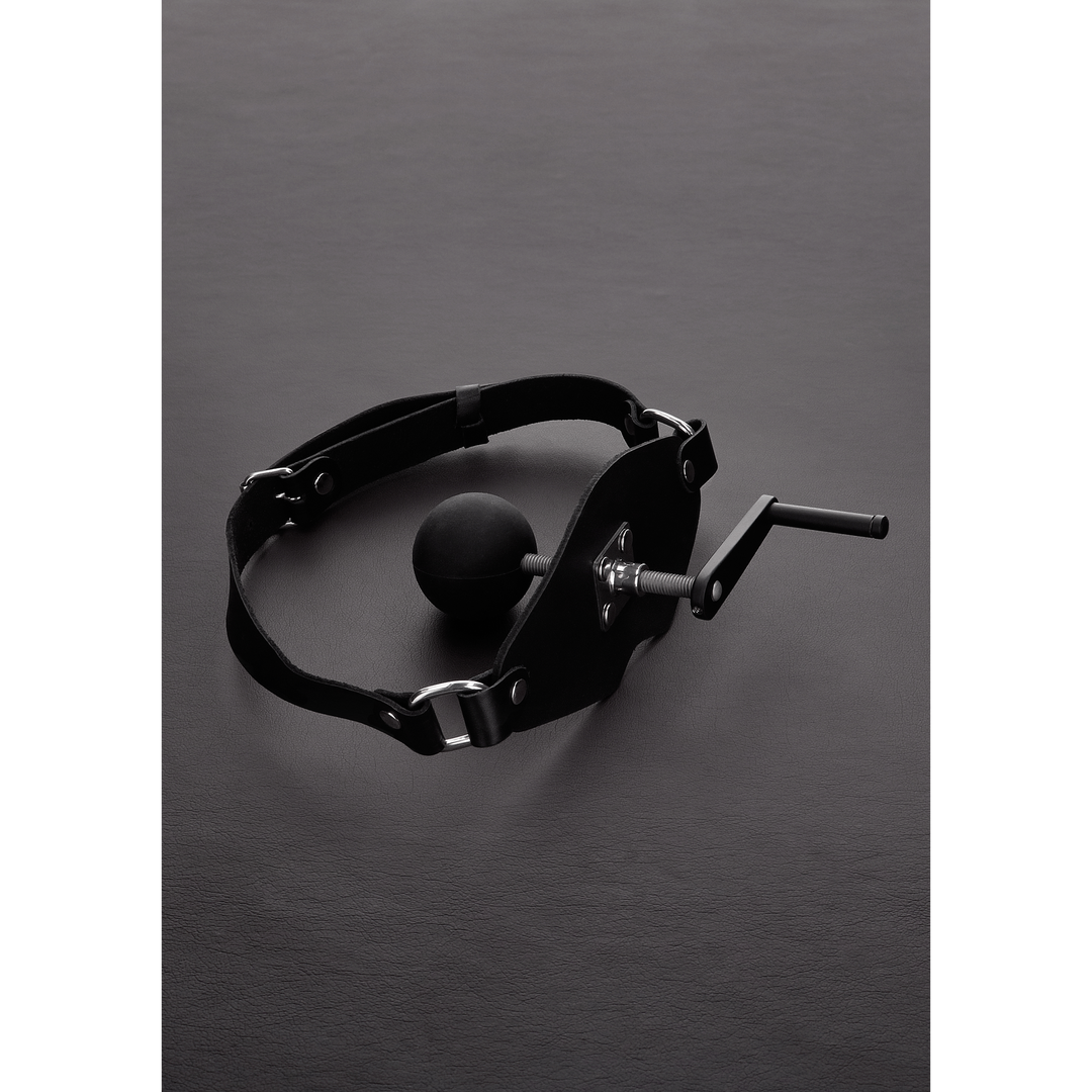 Killer Mouth Clamp BDSM | Sturdy Leather Mouth Gag Handle By Shots