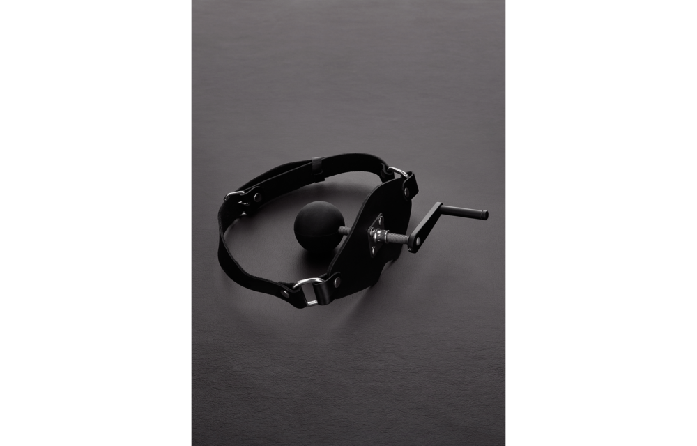 Killer-Mundknebel BDSM | Robuster Leder-Mundknebel von Shots