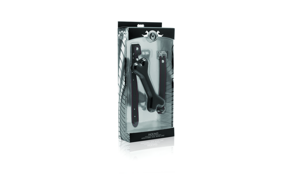 Hound Verstelbare Dog Bone Gag – Veilig & Comfortabel