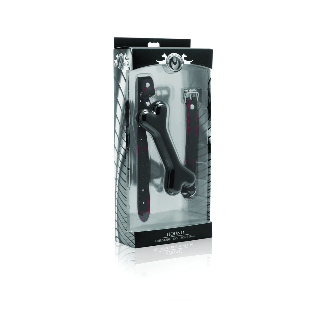 Hound Verstellbarer Dog Bone Gag – Sicher & Bequem