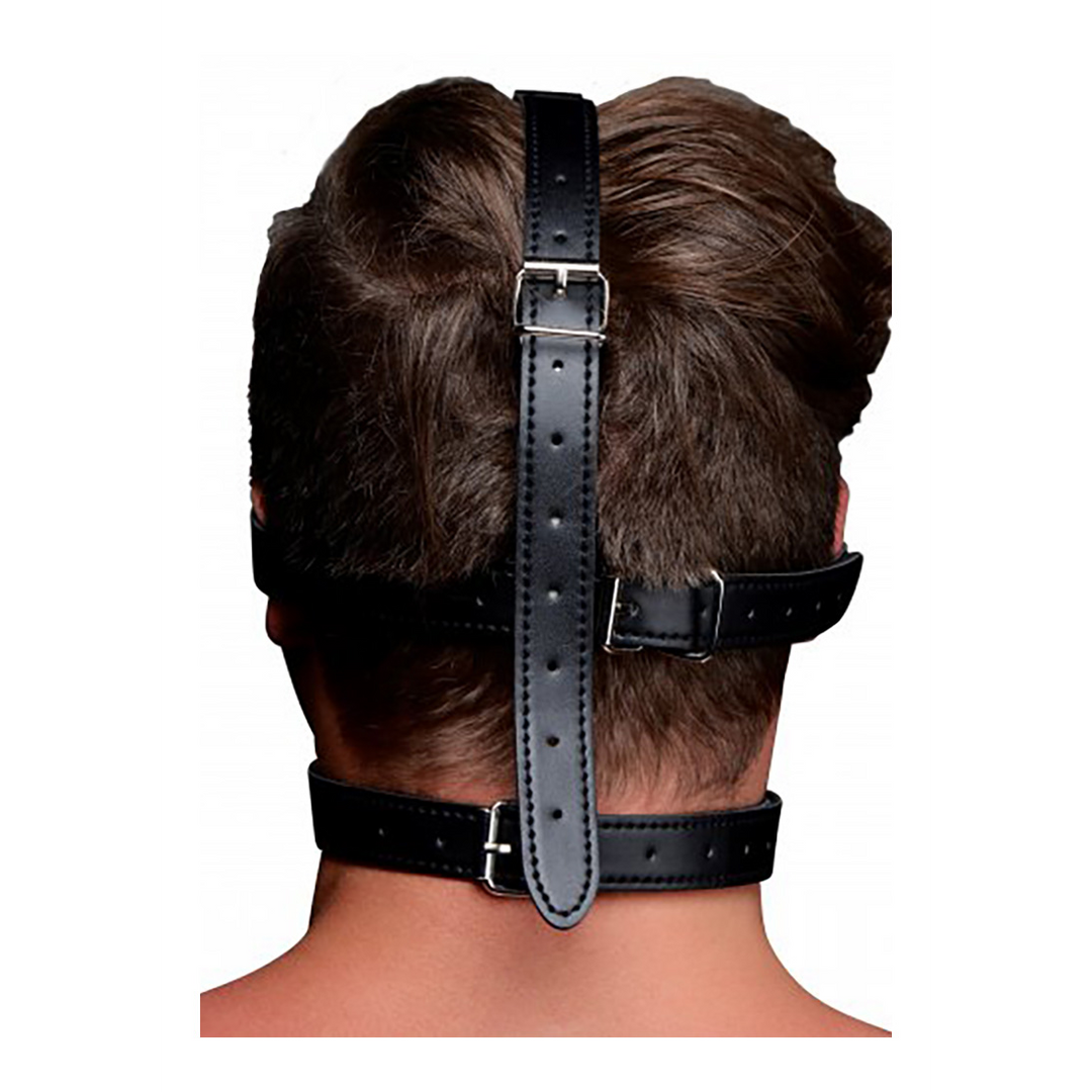 St Blinde Vouw Harnass Met Ball Gag - Intens Plezier!