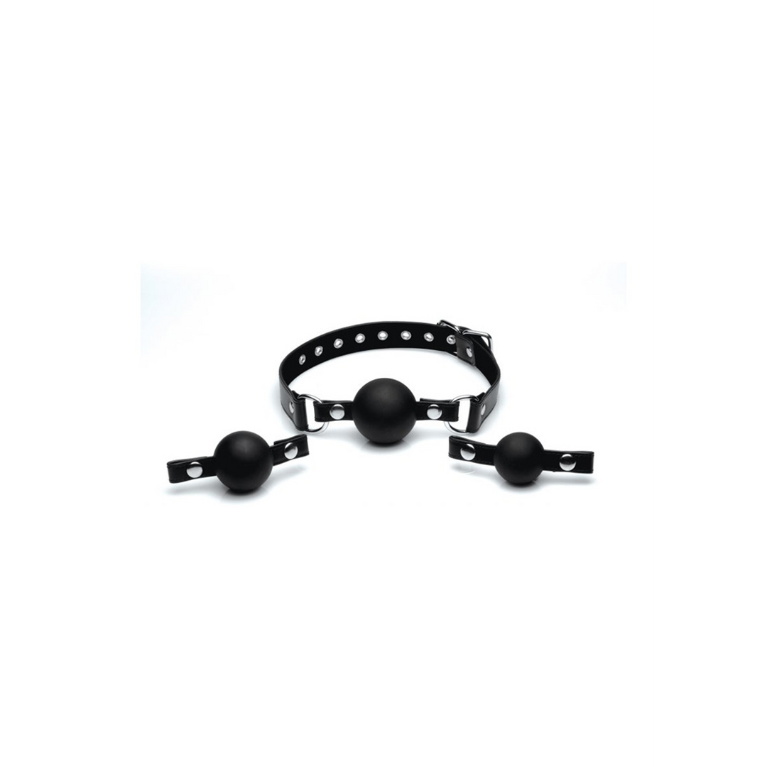Interchangeable Silicone Ball Gag – Comfort & Style | Xr Brands