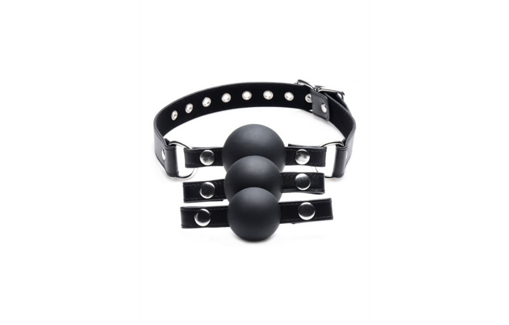 Verwisselbare Siliconen Ball Gag – Comfort & Stijl | Xr Brands