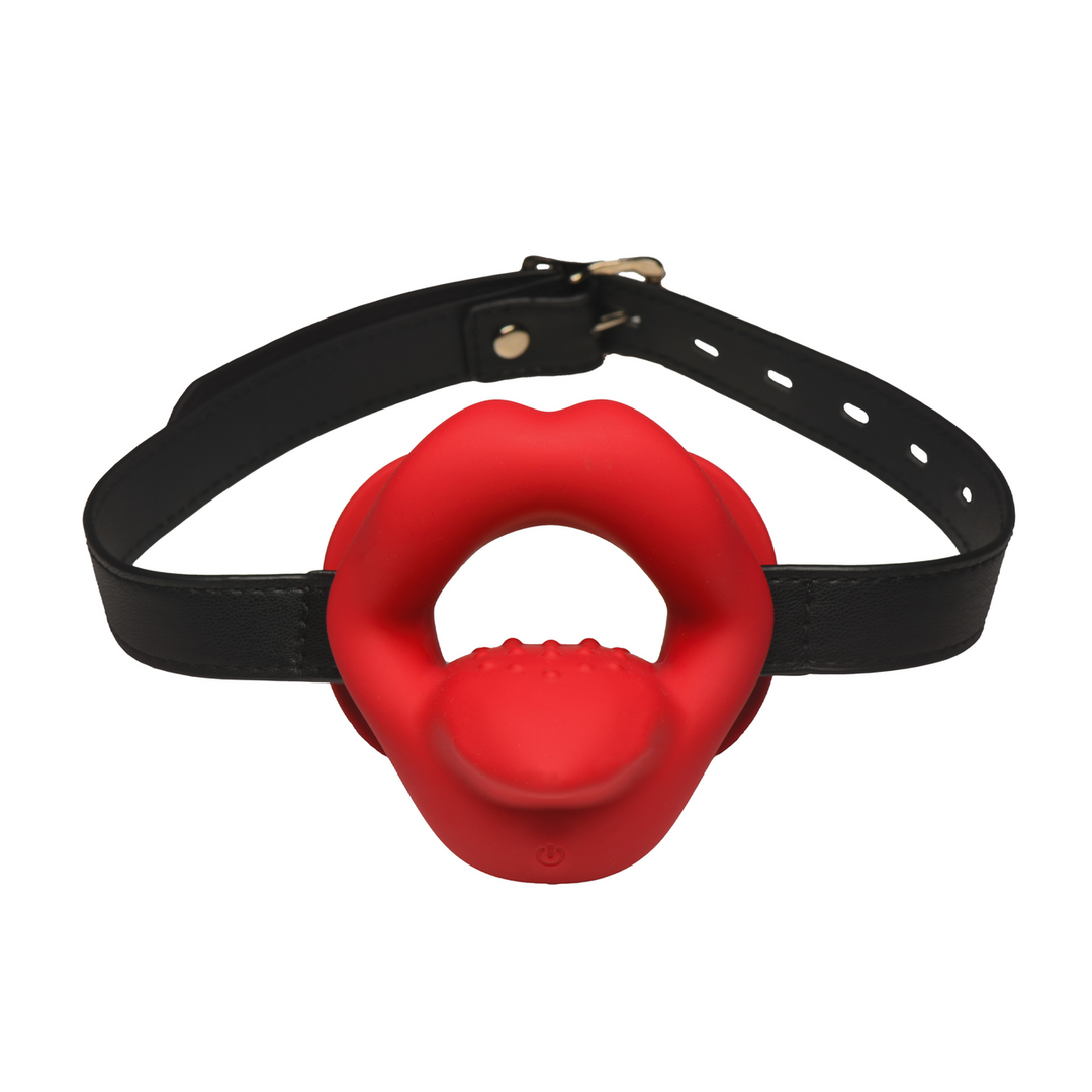 Sissy Vibrating Mouth Gag Red – Ultimate Pleasure & Sensation
