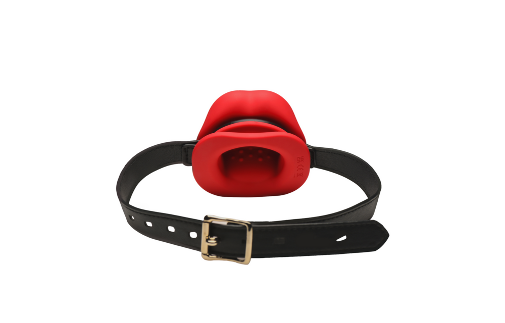 Sissy Vibrerende Mondknevel Rood – Ultiem Plezier & Sensatie