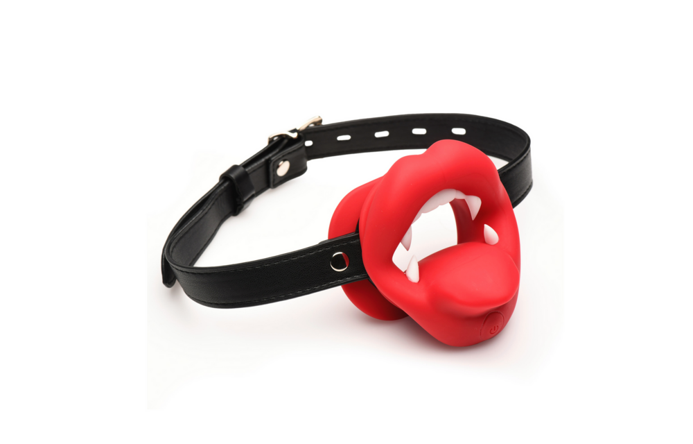 Vampire Vibrating Mouth Clamp Red – Sensual & Exciting