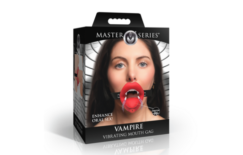 Vampire Vibrerende Mondklem Rood – Sensueel & Spannend