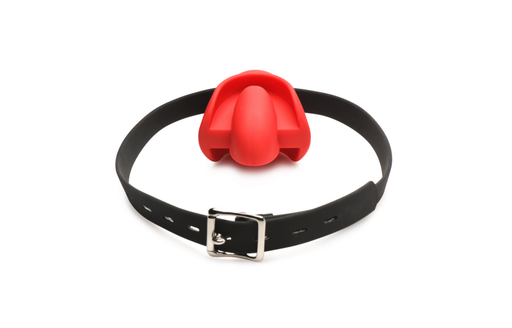 Mouth Gag Red | Xr Brands Extreme Silicone Ball Gag