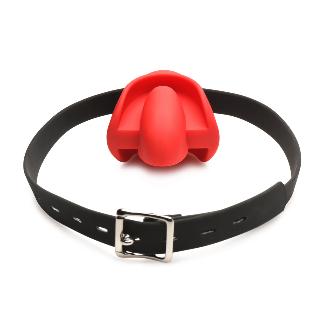Mondknevel Rood | Xr Brands Extreme Siliconen Ball Gag