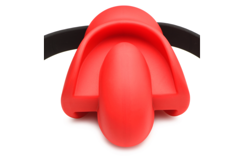 Mondknevel Rood | Xr Brands Extreme Siliconen Ball Gag