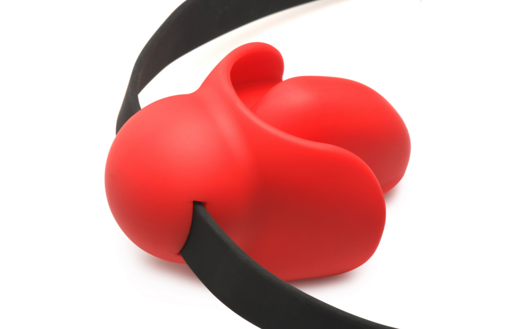 Mondknevel Rood | Xr Brands Extreme Siliconen Ball Gag