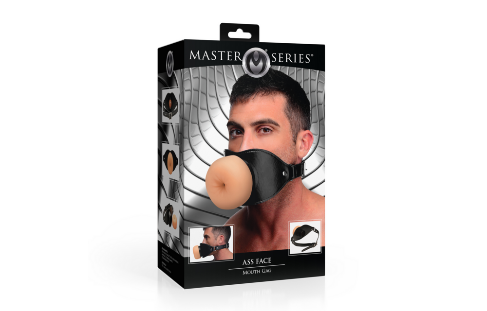 Ass Face Mouth Gag - Ultimate Backdoor Play & Comfort
