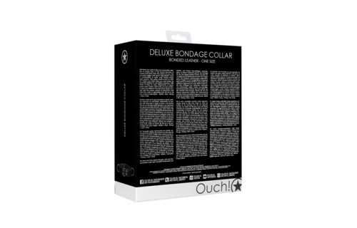 Deluxe Bondage Collar - One Size