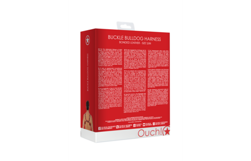 Leren Bulldog Harnas S/M | Stoer & Verstelbaar Fetish Harnas