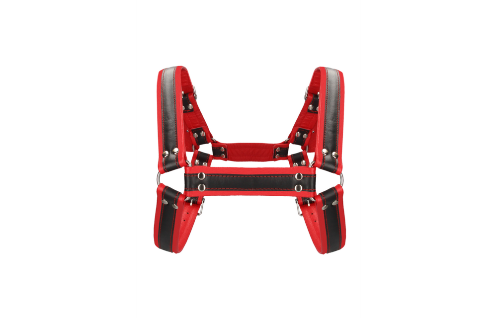 Leder-Bulldog-Harness S/M | Robuster & verstellbarer Fetisch-Harness